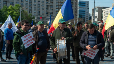 BUCURESTI - PIATA VICTORIEI - PROTEST - 28 APR 2026