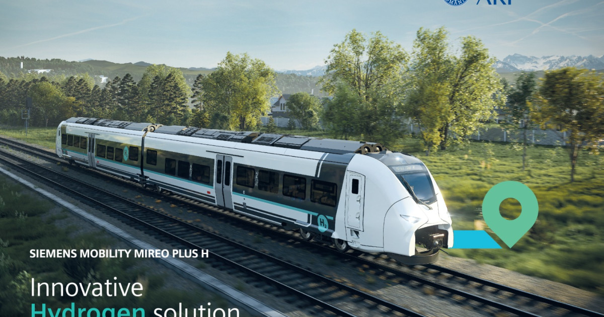 Autoritatea pentru Reformă Feroviară a semnat contractul pentru achiziția a 12 trenuri electrice pe hidrogen de la Siemens