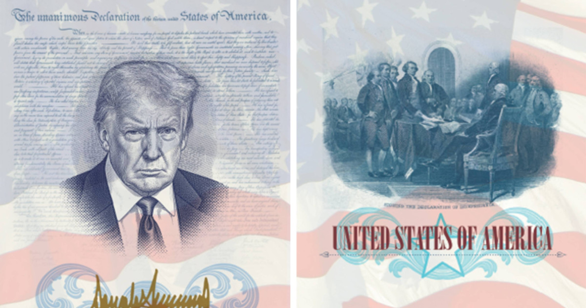 SUA marcheză 250 de ani de independență cu pașapoarte în ediție limitată cu chipul lui Donald Trump: „Special concepute”