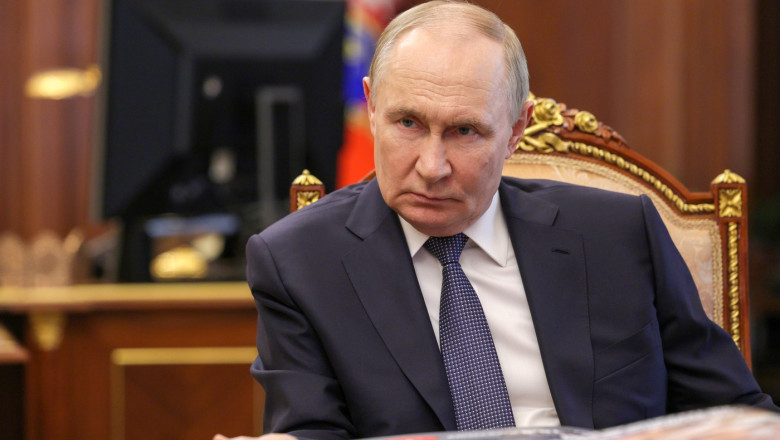 Putin acuză Ucraina că şi-a intensificat atacurile asupra ţintelor civile din Rusia, după al treilea atac asupra rafinăriei din Tuapse