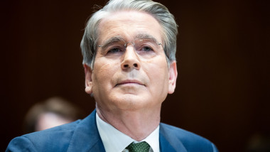 Treasury Secretary Scott Bessent at a Senate Hearing