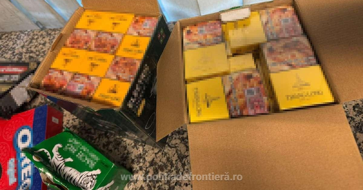 Descoperire de 700 de pachete de țigări pe Aeroportul Otopeni