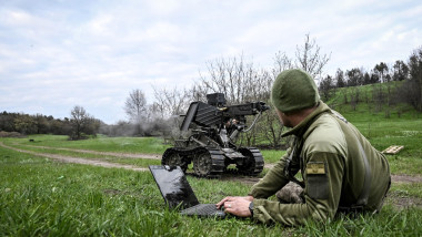 roboti pe frontul din ucraina