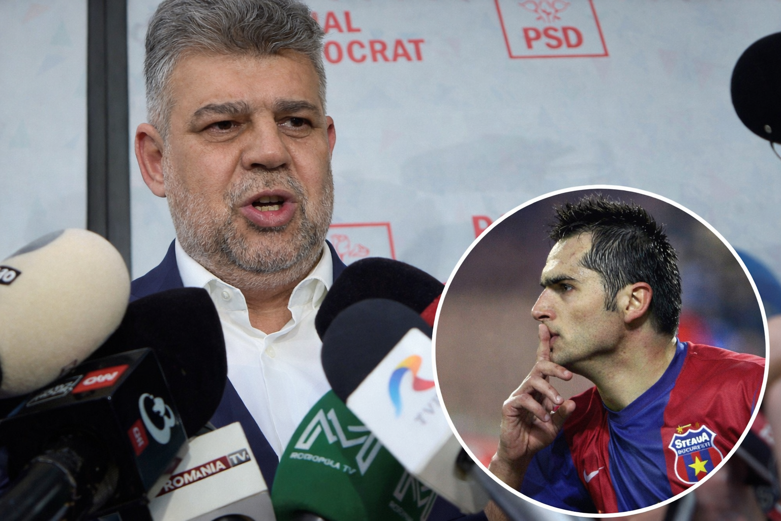 Și Ciolacu i-a cerut lui Bolojan să plece și a folosit o fază celebră din fotbal: „Du-te, Dică, du-te”. Doar că a încurcat mesajele