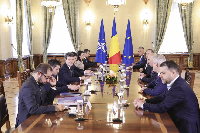 PNL participa la consultările cu partidele parlamentare organizate de presedintele Romaniei la Palatul Cotroceni, 22 aprilie 2026. ilie bolojan dan motreanu ciprian ciucu catalin predoiu nicoleta pauliuc vestea