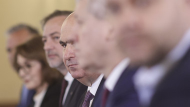 PNL participa la consultările cu partidele parlamentare organizate de presedintele Romaniei la Palatul Cotroceni, 22 aprilie 2026. ilie bolojan dan motreanu ciprian ciucu catalin predoiu nicoleta pauliuc vestea