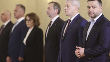 PNL participa la consultările cu partidele parlamentare organizate de presedintele Romaniei la Palatul Cotroceni, 22 aprilie 2026. ilie bolojan dan motreanu ciprian ciucu catalin predoiu nicoleta pauliuc vestea