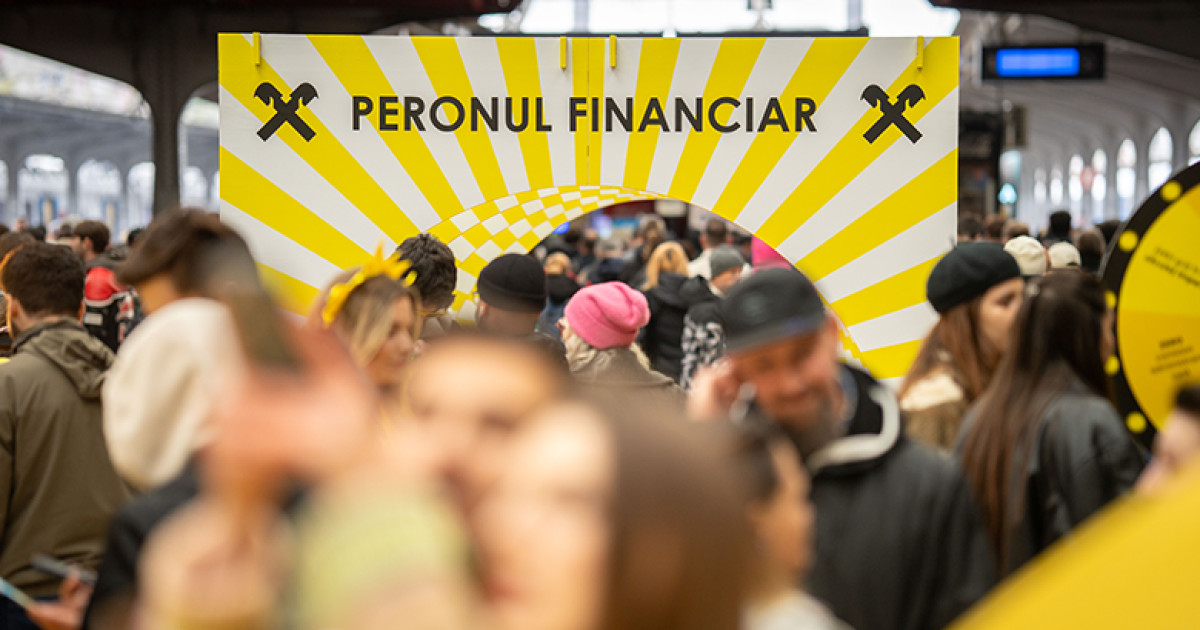 Mii de români au primit sfaturi financiare la Peronul Financiar