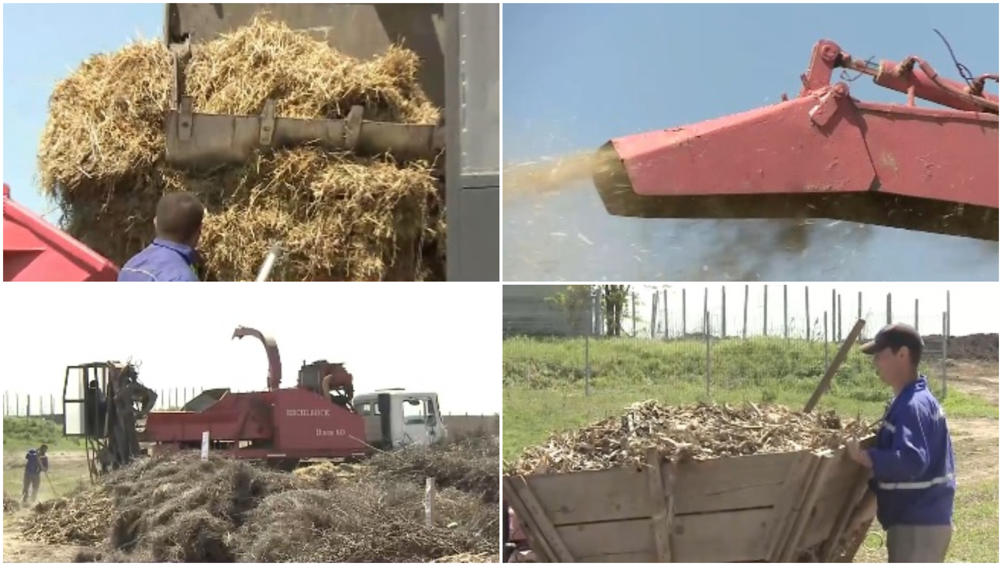 Comuna care transformă resturile vegetale din gospodării în îngrășământ natural. Localnicii fac rând la utilajul cumpărat de primărie