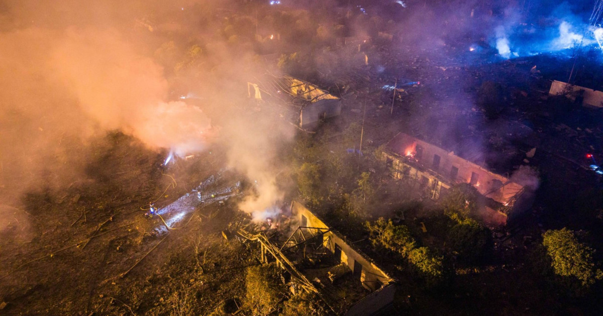 Explozie fatală la o fabrică de artificii din China
