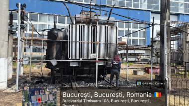incendiu cet vest transformator