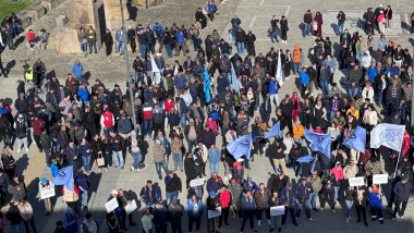 protest mangalia santier