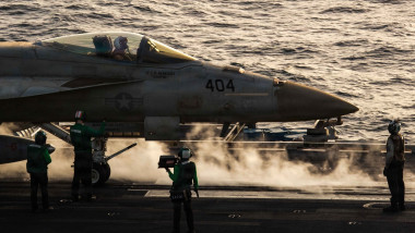 U.S. Navy Flight Operations Supporting Operation Epic Fury