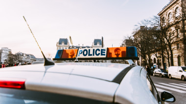 masina politie franta
