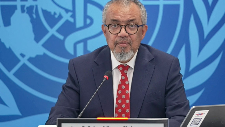 Directorul general al OMS, Tedros Adhanom Ghebreyesus Foto Profimedia