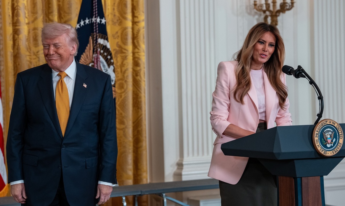 VIDEO Melania Trump a spus într-un discurs că soțul ei este empatic. Audiența a izbucnit în râs