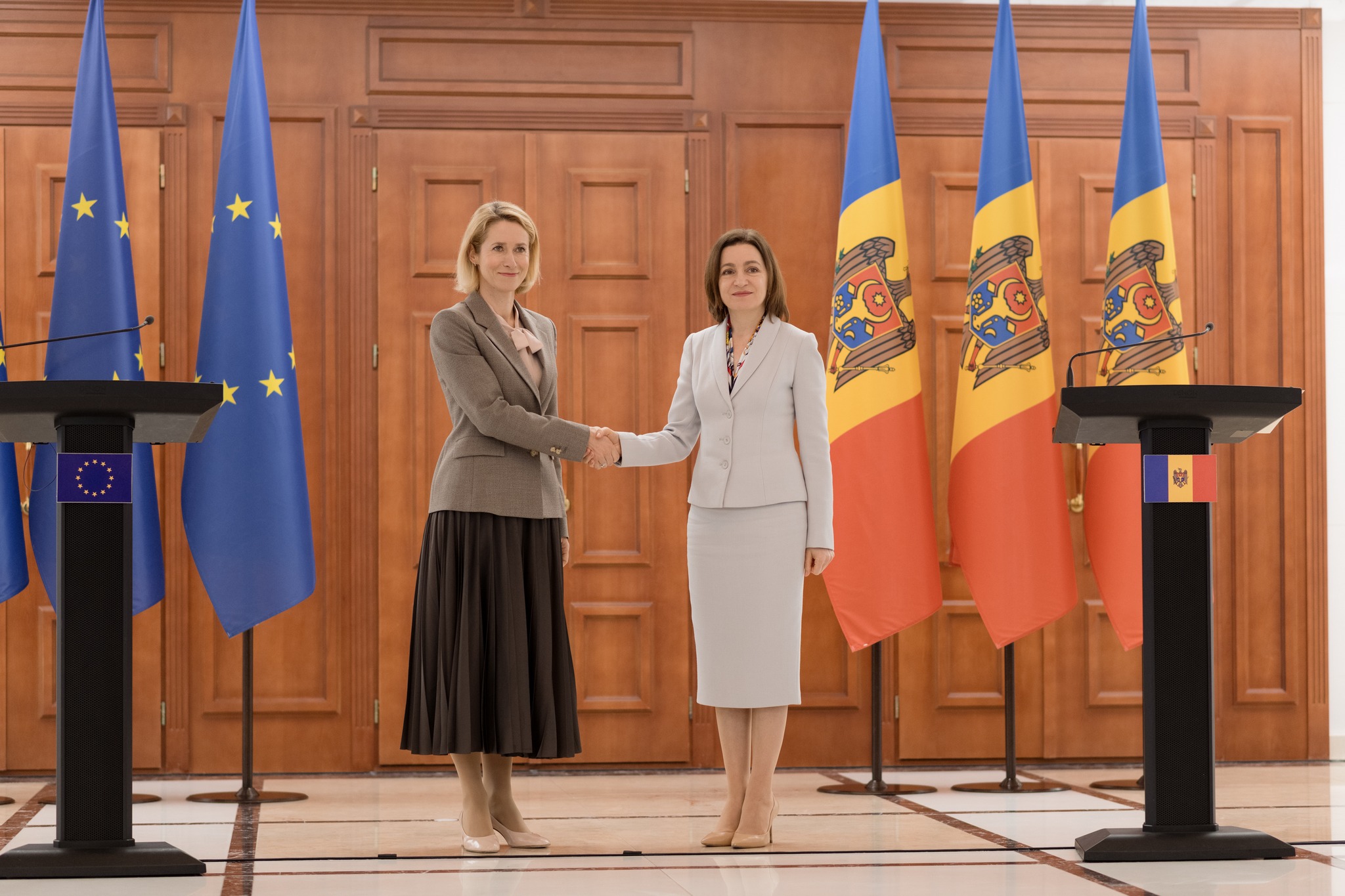 Kaja Kallas promite că UE va cere retragerea trupelor ruse din Transnistria și propune un ajutor militar record pentru Rep. Moldova 
