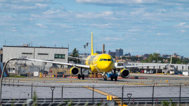 New York, United States. 30th Aug, 2025. A Spirit Airlines Airbus A321-231 tail number N662NK airplane taxiing to runway for takeoff at LaGuardia Airport in the Queens borough of New York City. Credit: SOPA Images Limited/Alamy Live News