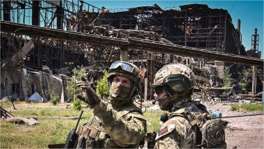 soldați ruși la Azovstal, Mariupol