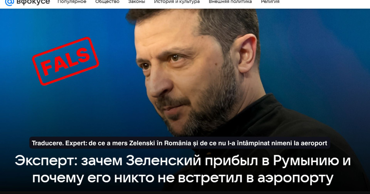 Cum încearcă presa rusă să creeze tensiuni între București și Kiev cu o minciună despre participarea lui Zelenski la B9. Reacția MAE