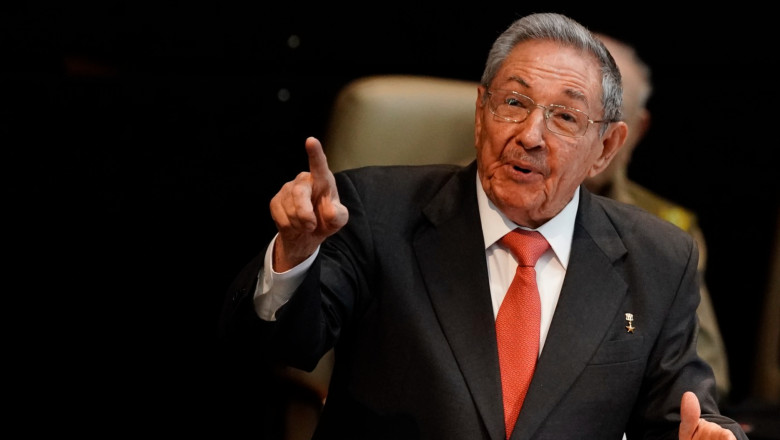 Fostul preşedinte cubanez Raul Castro.