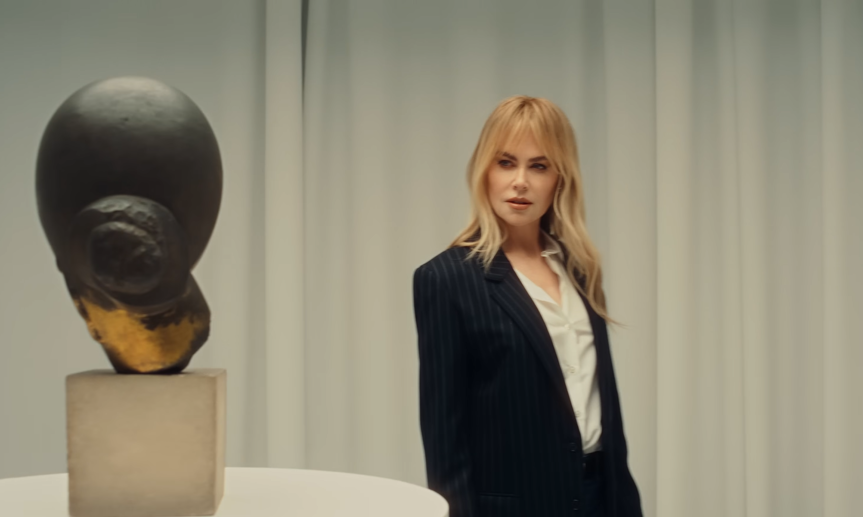 „Danaida” realizată de Brâncuși e promovată de Nicole Kidman într-un nou videoclip. Sculptura, licitată pentru 100 de milioane dolari