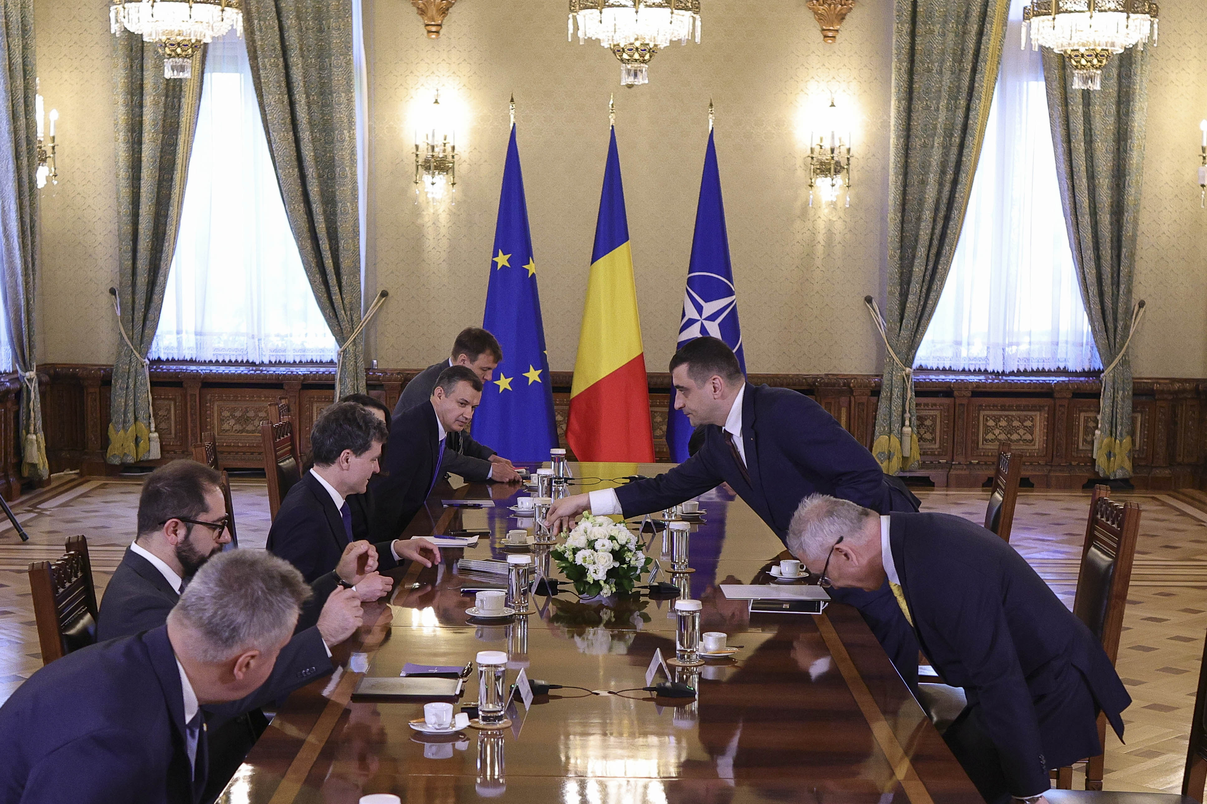 Consultări la Cotroceni. George Simion: Am cerut mandat pentru formarea unei guvernări