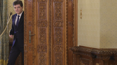 Consultări susținute de președintele României, Nicușor Dan, cu delegația PNL, la Palatul Cotroceni, în București, 18 mai 2026.