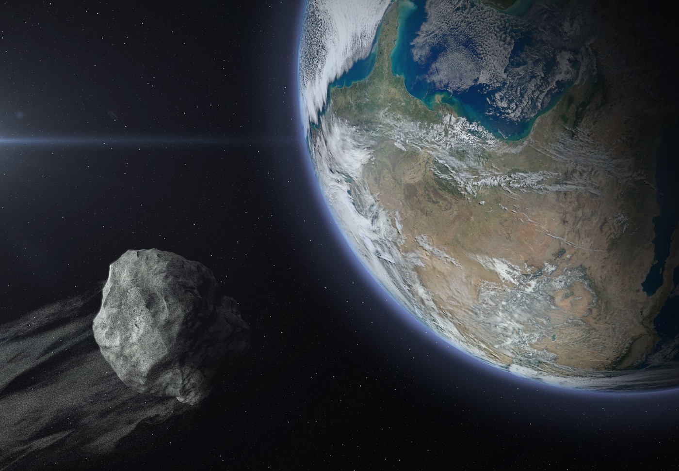 Un asteroid masiv, nemaivăzut până acum, trece luni pe lângă Pământ. Poate fi urmărit online