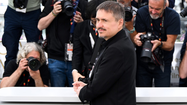 Cast of "Fjord" attends Cannes photocall on day eight of the Film Festival
