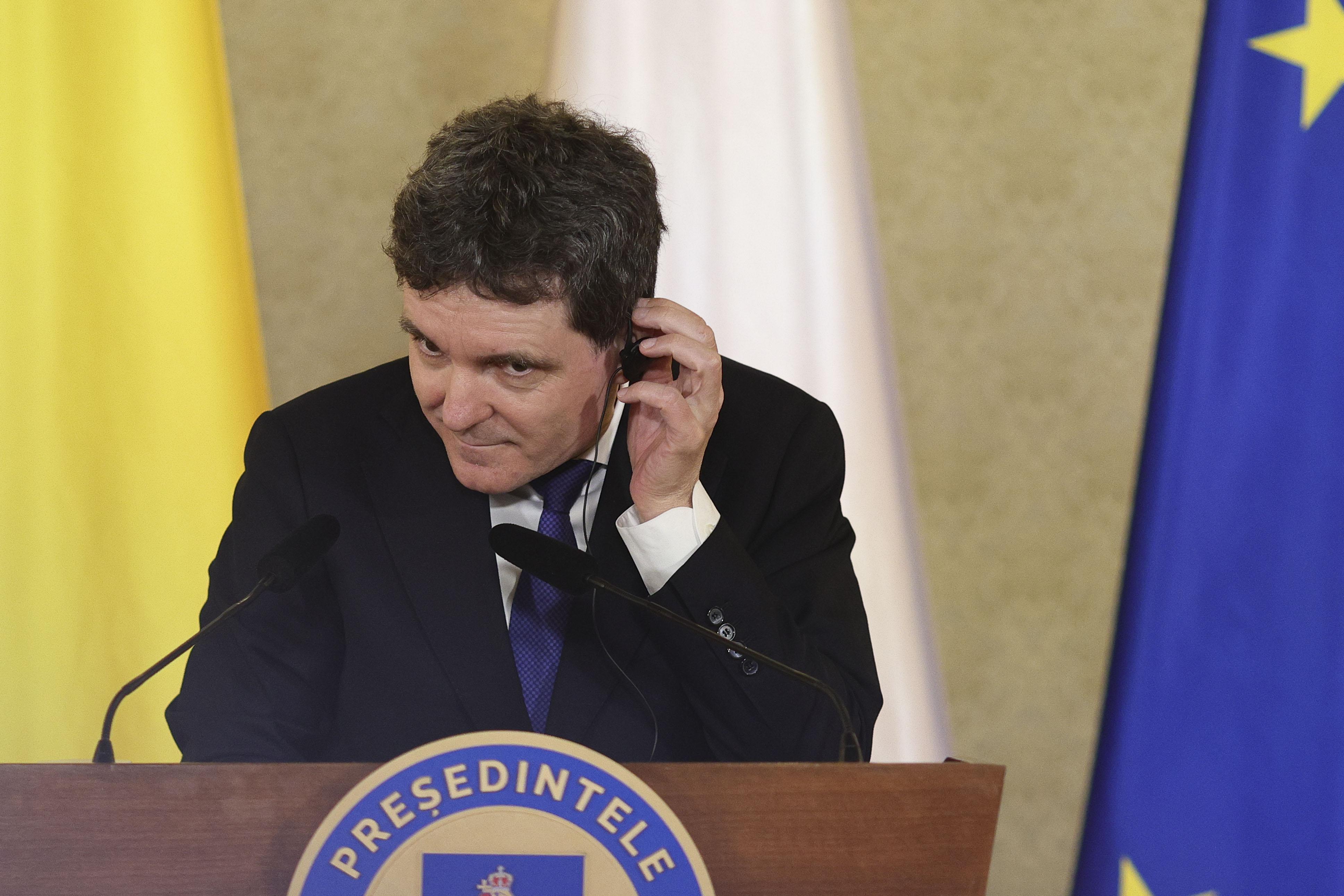 Nicușor Dan, convorbire cu Antonio Costa, privind summitul UE din 18-19 iunie: Incidentul cu drona rusească de la Galați, pe agendă