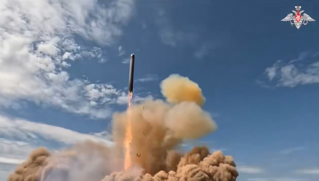 Rusia anunță un test reușit al rachetei „apocalipsei” Sarmat, după ani de lansări eșuate. Imagini publicate de Kremlin