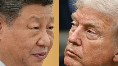 Xi Jinping și Donald Trump, colaj foto. Foto Profimedia