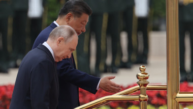 Russia's President Vladimir Putin Visits Beijing