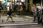 Clashes after student protests in Belgrade