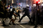 Clashes after student protests in Belgrade