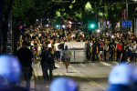 Clashes after student protests in Belgrade