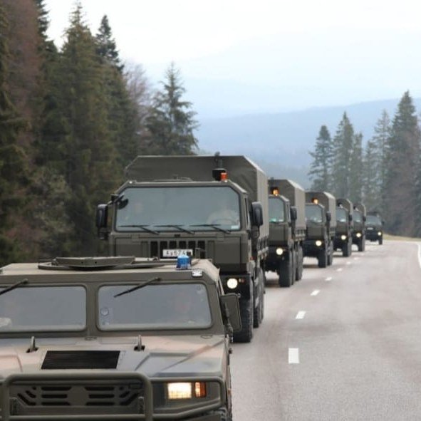 Coloane militare se deplasează pe drumurile din Cluj și Bistrița-Năsăud. Exerciții militare, în prima parte a lunii iunie