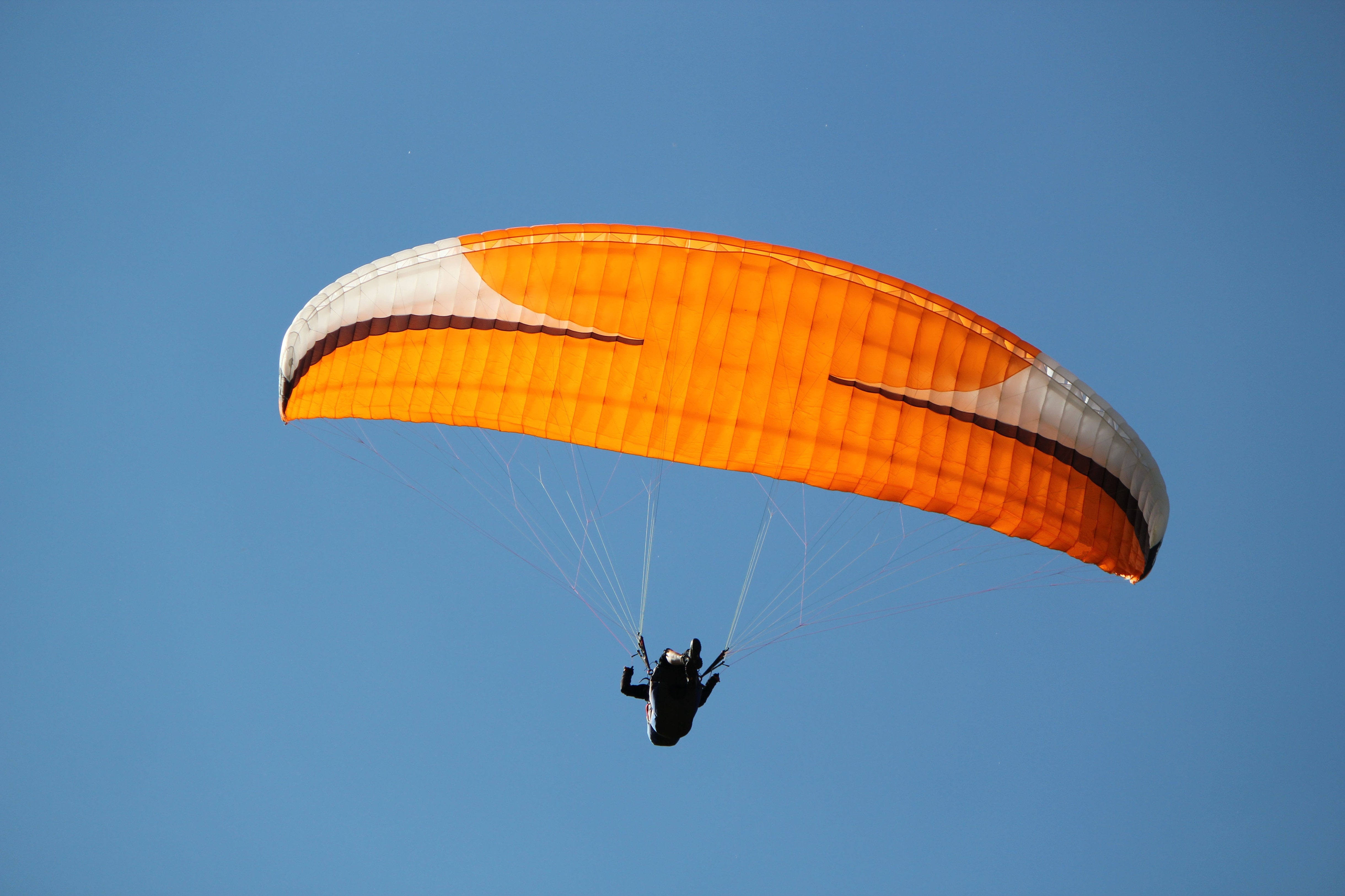 O parapantistă din Austria a scăpat cu viață, după ce a fost lovită de un avion de mici dimensiuni. Imagini cu momentul impactului