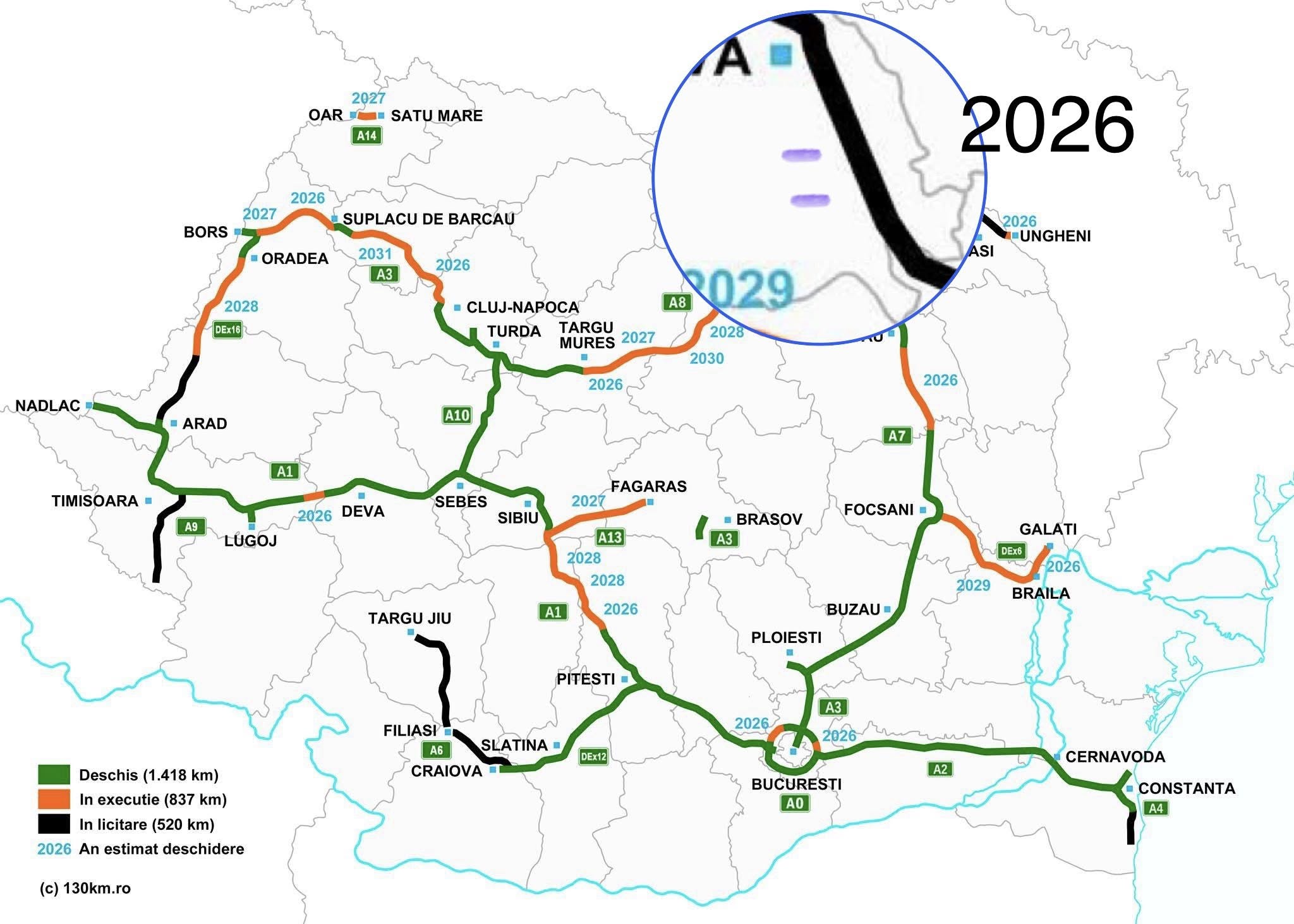 Contestațiile depuse la licitația pentru pentru construirea tronsonului Suceava - Siret al Autostrăzii Moldovei, proiect SAFE, respinse