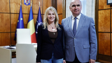 Nadia Comăneci și Ilie Bolojan