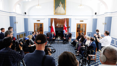 Prime Minister Keir Starmer hosts Polish PM Donald Tusk