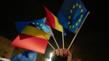 europa ue romania steag