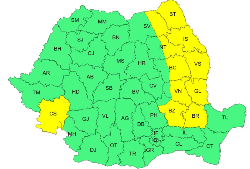 Noi alerte de furtuni și vânt puternic: ANM a emis două coduri galbene. Care sunt zonele vizate și cum va fi vremea în București HARTĂ 3 YXNoPTFmODM2NmI2ZTU3ZDk4ZDYyM2UwYWIwYTNiNmFiNDU2.thumb