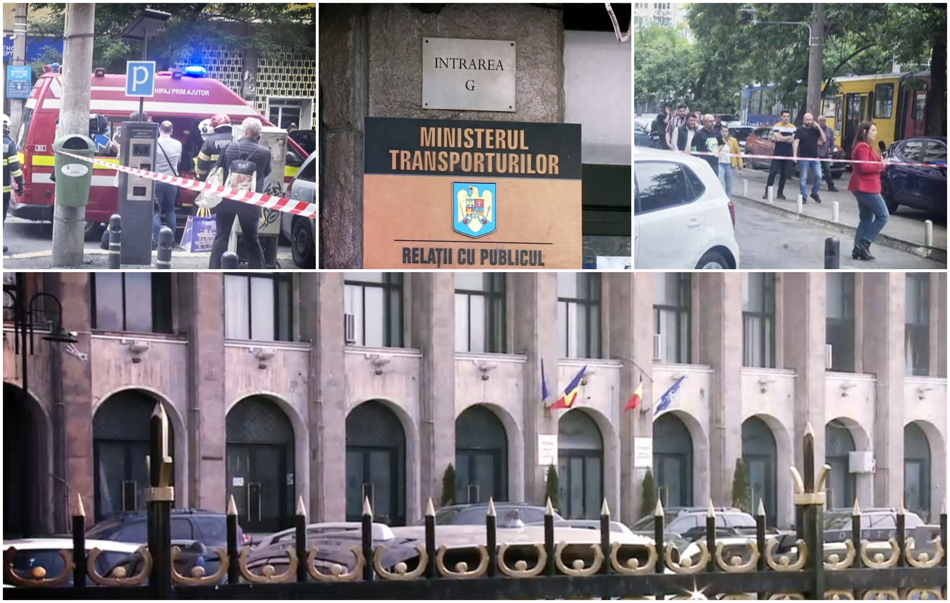 Cinci răniți după ce un lift a căzut în gol la Ministerul Transporturilor. Cablurile ascensorului fuseseră schimbate miercuri