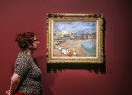 Wallace Collection, London UK 20 May 2026 Beach at Saint Jean de Luz, Oil on canvas 1931 The Wallace Collection presents a major retrospective of Sir Winston Churchill's (1874-1965) paintings - the first substantial UK exhibition devoted to his art since