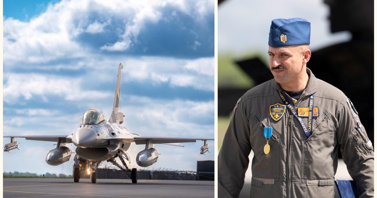 Pilotul român explică doborârea dronei în Estonia