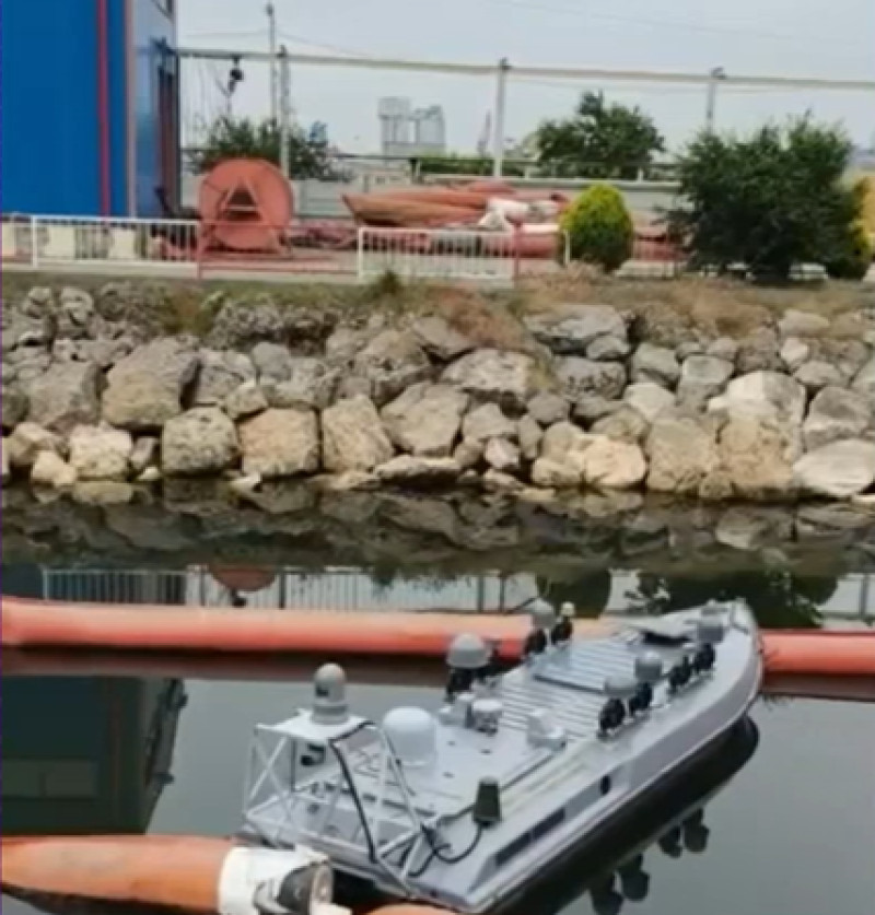 Drona navala in portul constanta