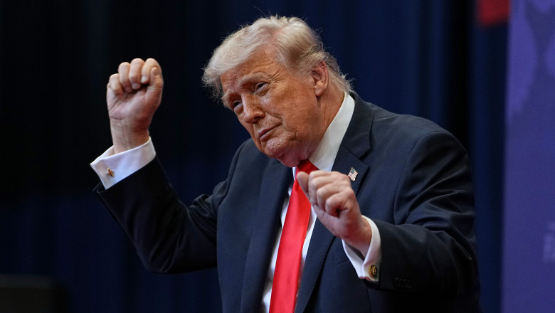 trump danseaza