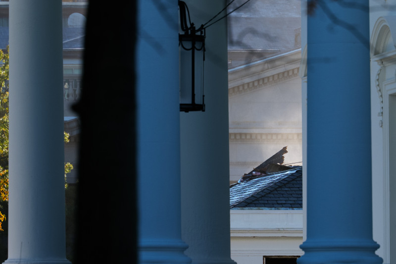 White House East Wing Demolition Continues for Ballroom Construction